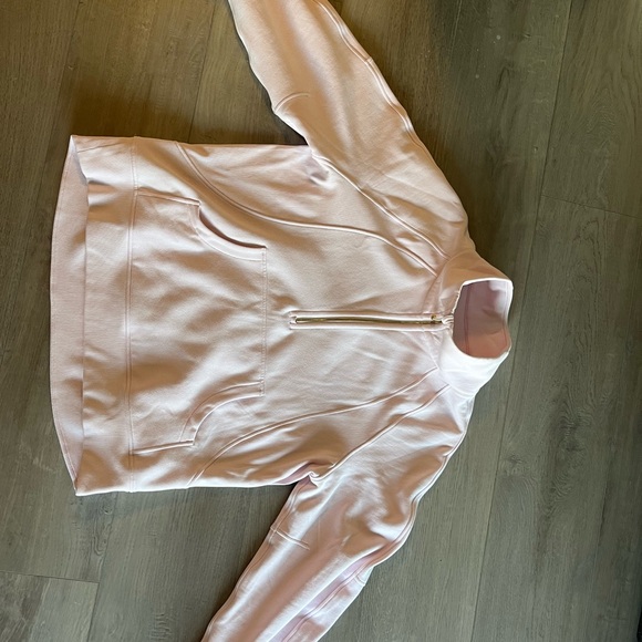 lululemon athletica Pink Scuba Funnel-Neck Sweater - Picture 4 of 9